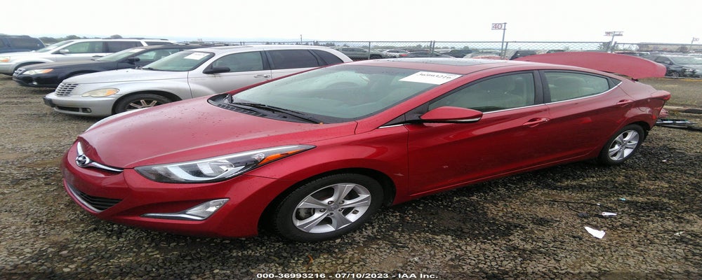 5NPDH4AE4GH767598 2016 HYUNDAI ELANTRA photo no. 2