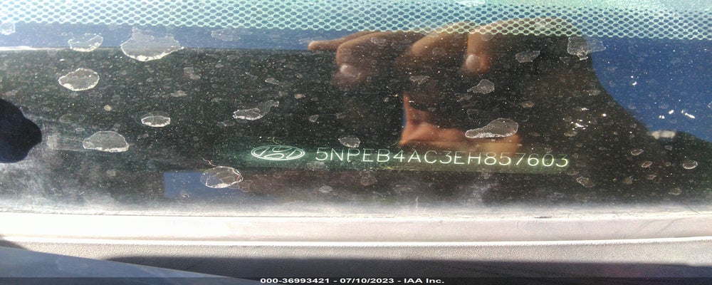 5NPEB4AC3EH857603 2014 HYUNDAI SONATA photo no. 9