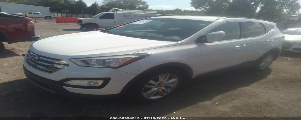 5XYZU3LA8DG072145 2013 HYUNDAI SANTA FE photo no. 2