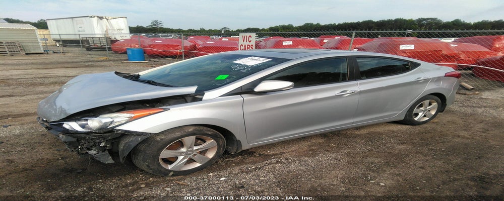 5NPDH4AE2CH137220 2012 HYUNDAI ELANTRA photo no. 2