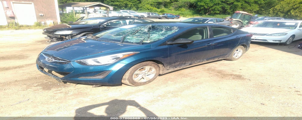 KMHDH4AEXFU354097 2015 HYUNDAI ELANTRA photo no. 2