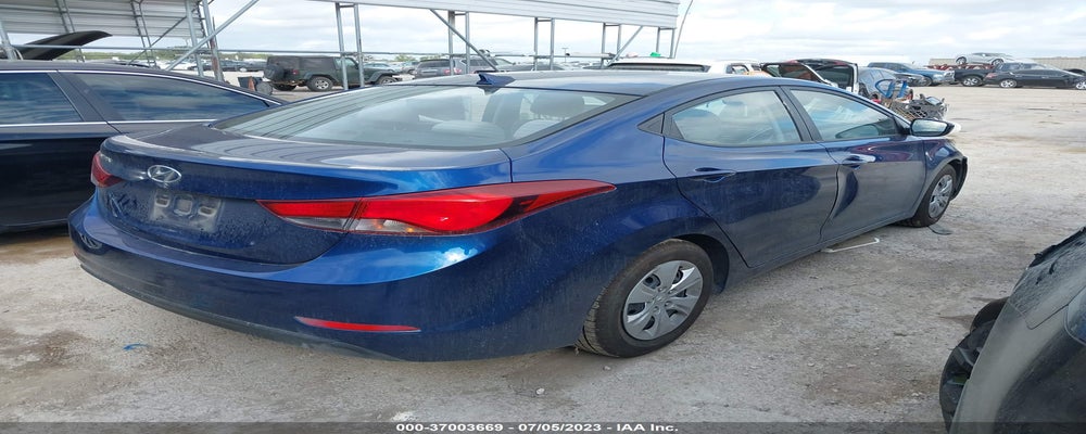 5NPDH4AE0GH793499 2016 HYUNDAI ELANTRA photo no. 4