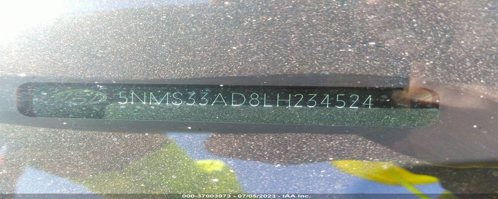 5NMS33AD8LH234524 2020 HYUNDAI SANTA FE photo no. 9