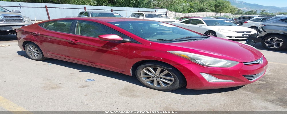 5NPDH4AE0EH545752 2014 HYUNDAI ELANTRA photo no. 2