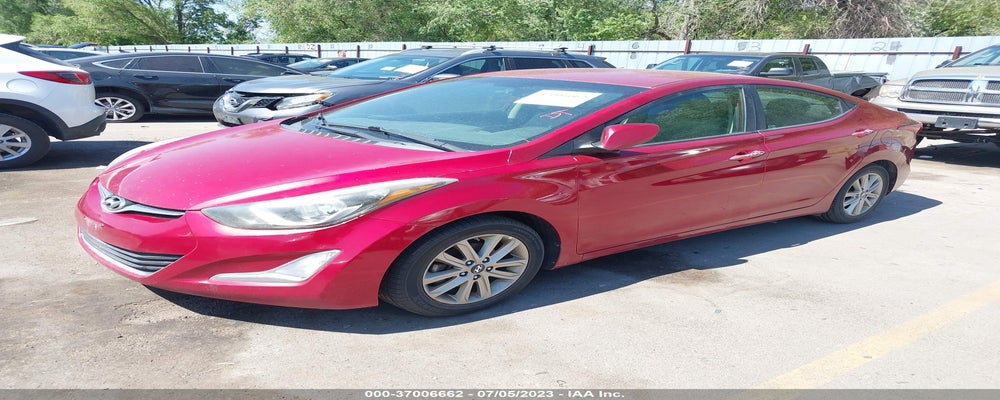 5NPDH4AE0EH545752 2014 HYUNDAI ELANTRA photo no. 2