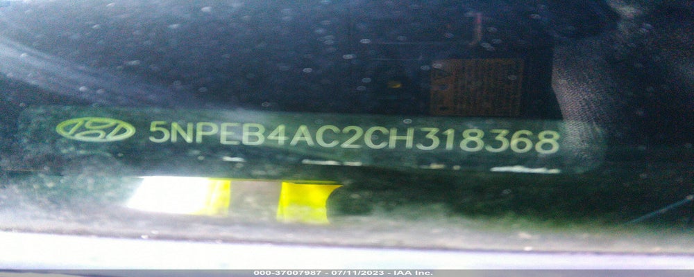 5NPEB4AC2CH318368 2012 HYUNDAI SONATA photo no. 9
