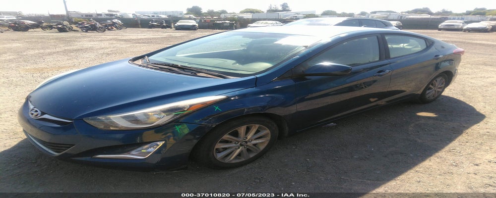 KMHDH4AEXEU085033 2014 HYUNDAI ELANTRA photo no. 2
