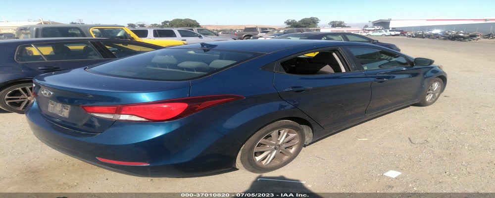KMHDH4AEXEU085033 2014 HYUNDAI ELANTRA photo no. 4