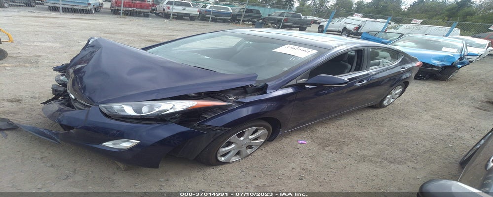 5NPDH4AE1DH435551 2013 HYUNDAI ELANTRA photo no. 2