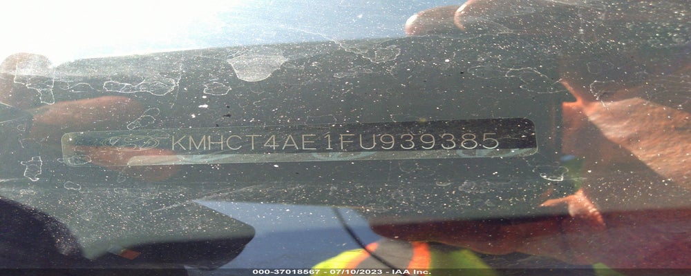 KMHCT4AE1FU939385 2015 HYUNDAI ACCENT photo no. 9