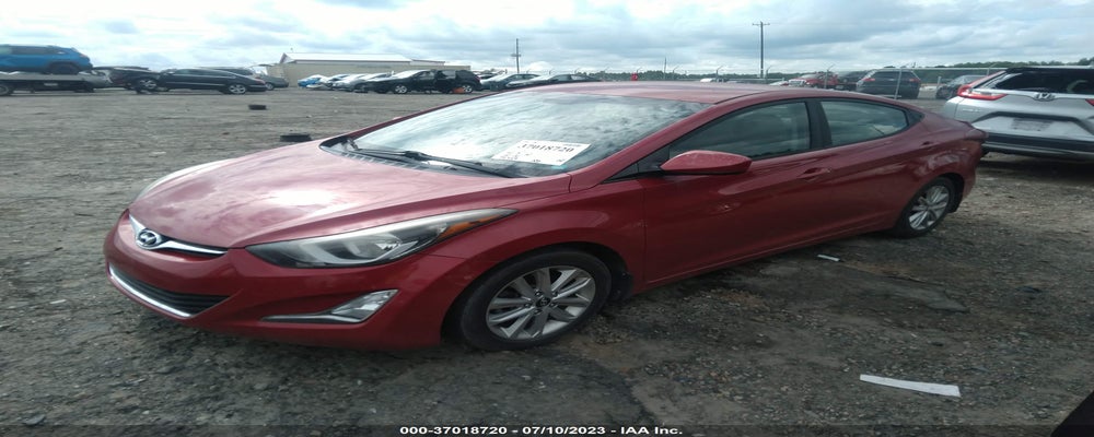 KMHDH4AEXFU350857 2015 HYUNDAI ELANTRA photo no. 2