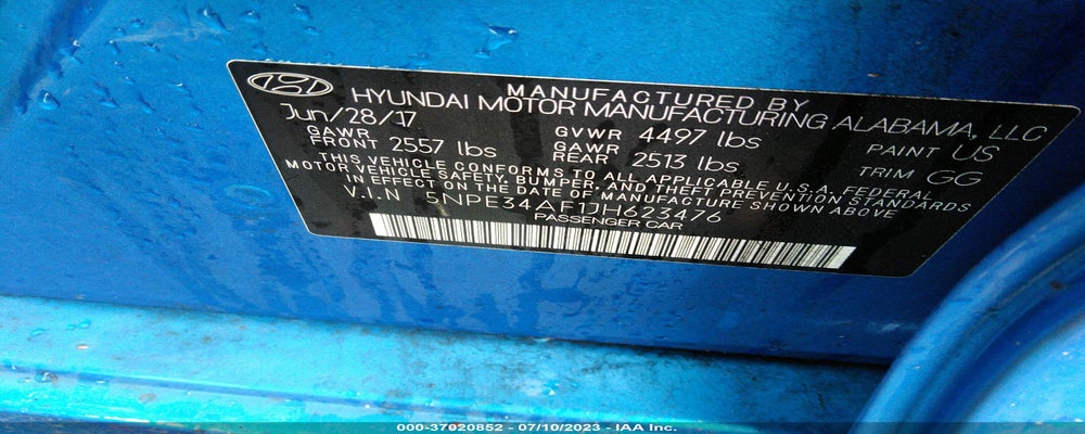5NPE34AF1JH623476 2018 HYUNDAI SONATA photo no. 9