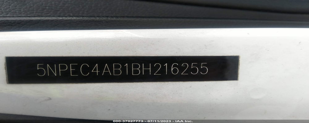 5NPEC4AB1BH216255 2011 HYUNDAI SONATA photo no. 9