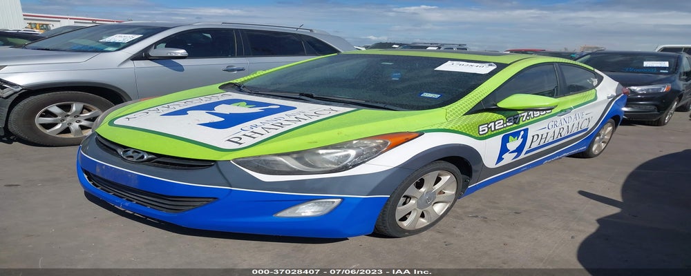 KMHDH4AE5DU569156 2013 HYUNDAI ELANTRA photo no. 2