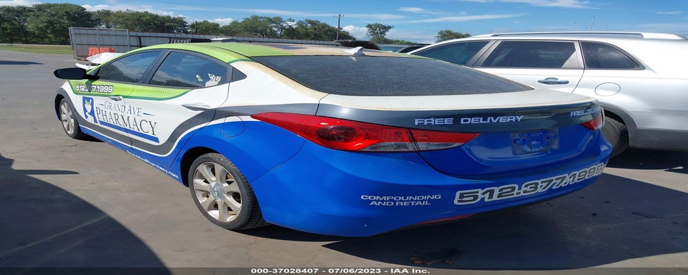 KMHDH4AE5DU569156 2013 HYUNDAI ELANTRA photo no. 3