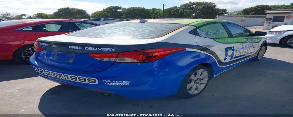 KMHDH4AE5DU569156 2013 HYUNDAI ELANTRA photo no. 4