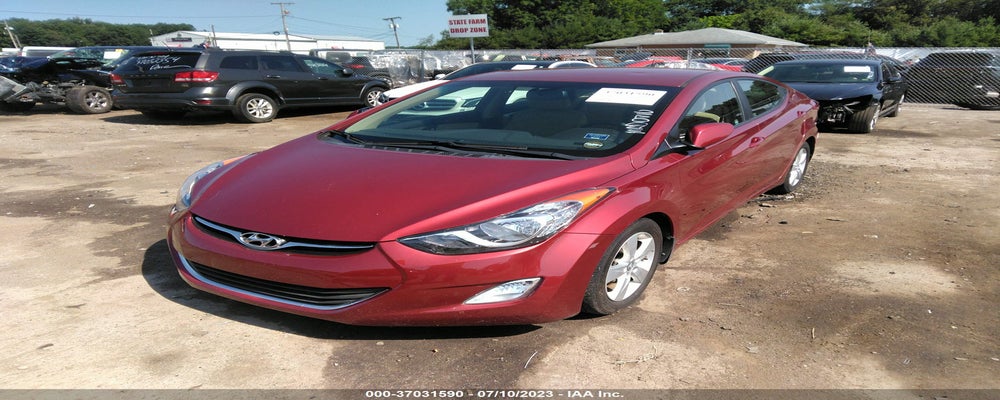 5NPDH4AE9DH214845 2013 HYUNDAI ELANTRA photo no. 2
