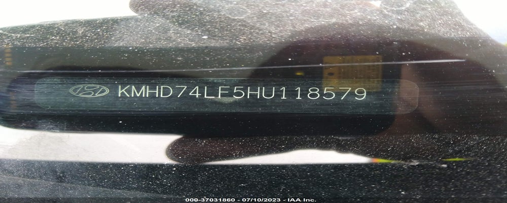 KMHD74LF5HU118579 2017 HYUNDAI ELANTRA photo no. 9