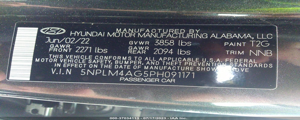 5NPLM4AG5PH091171 2023 HYUNDAI ELANTRA photo no. 9