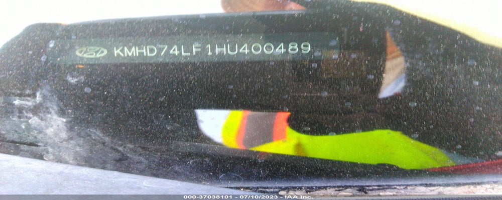 KMHD74LF1HU400489 2017 HYUNDAI ELANTRA photo no. 9