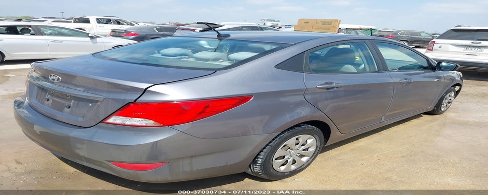 KMHCT4AE7HU167624 2017 HYUNDAI ACCENT photo no. 4