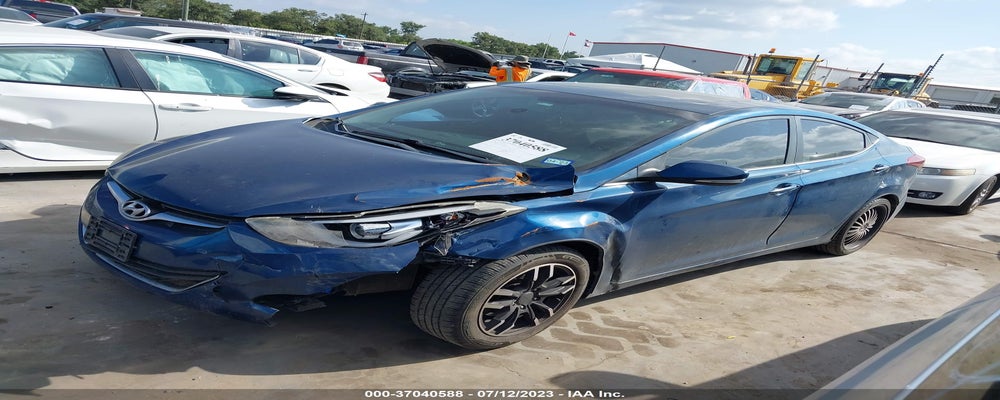 KMHDH4AH9EU162534 2014 HYUNDAI ELANTRA photo no. 2