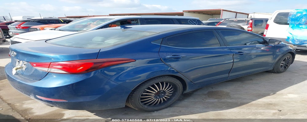 KMHDH4AH9EU162534 2014 HYUNDAI ELANTRA photo no. 4