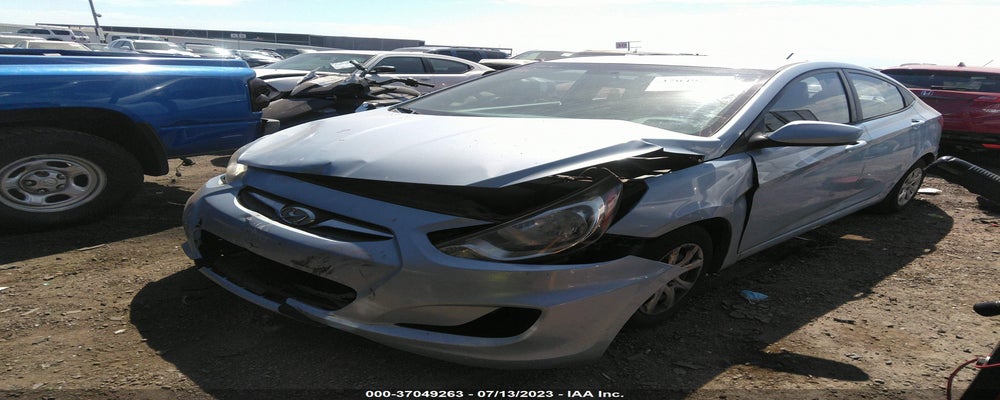 KMHCT4AEXEU650472 2014 HYUNDAI ACCENT photo no. 2