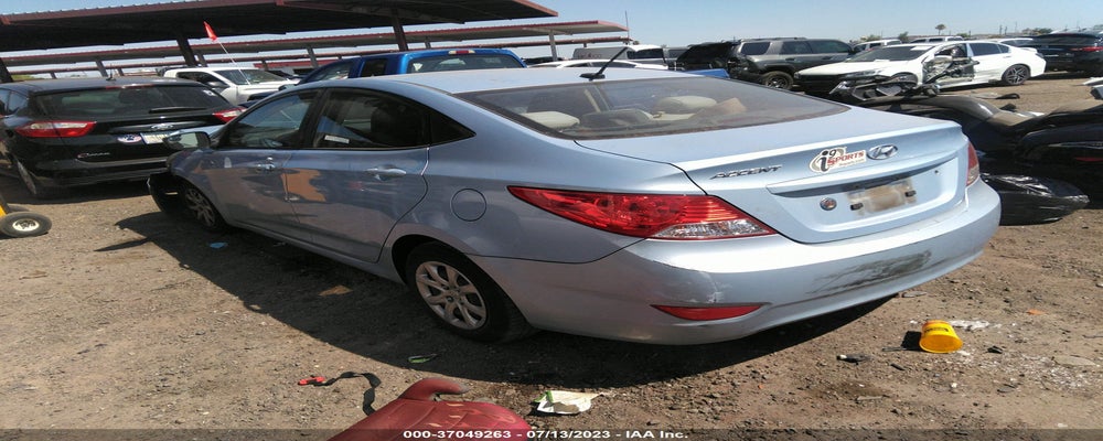 KMHCT4AEXEU650472 2014 HYUNDAI ACCENT photo no. 3
