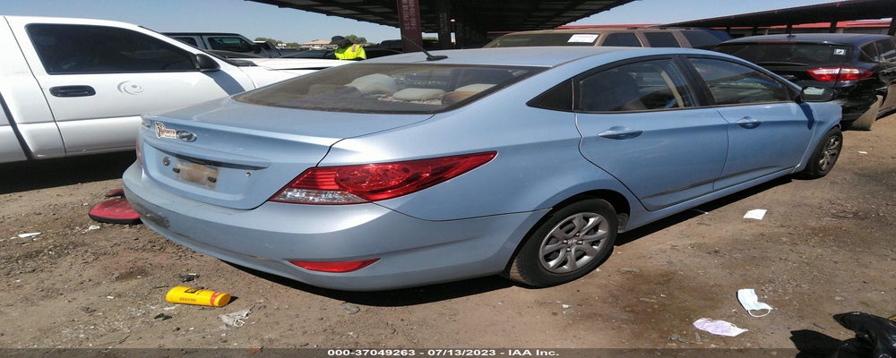 KMHCT4AEXEU650472 2014 HYUNDAI ACCENT photo no. 4