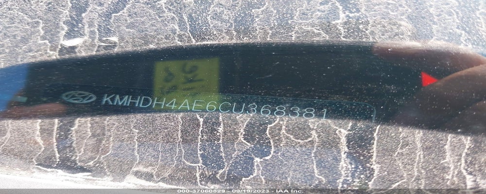 KMHDH4AE6CU368381 2012 HYUNDAI ELANTRA photo no. 9