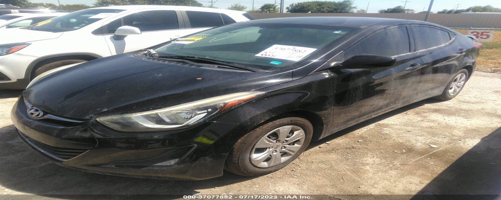 5NPDH4AE9GH780024 2016 HYUNDAI ELANTRA photo no. 2