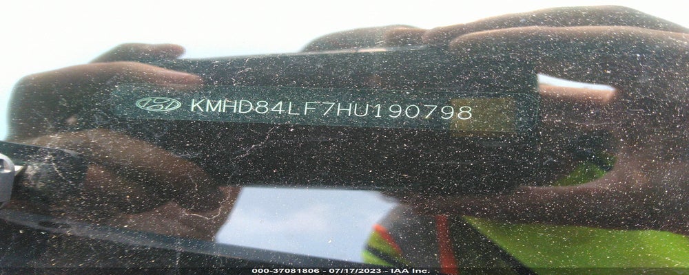 KMHD84LF7HU190798 2017 HYUNDAI ELANTRA photo no. 9