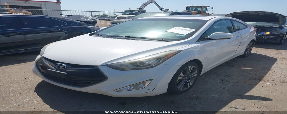 KMHDH6AH3EU024077 2014 HYUNDAI ELANTRA COUPE photo no. 2