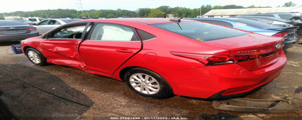 3KPC24A65NE153635 2022 HYUNDAI ACCENT photo no. 3