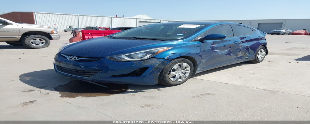 KMHDH4AE1GU655861 2016 HYUNDAI ELANTRA photo no. 2