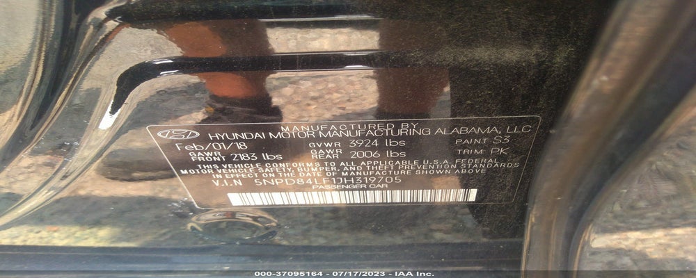 5NPD84LF1JH319705 2018 HYUNDAI ELANTRA photo no. 9