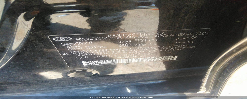5NPD74LF0JH279880 2018 HYUNDAI ELANTRA photo no. 9