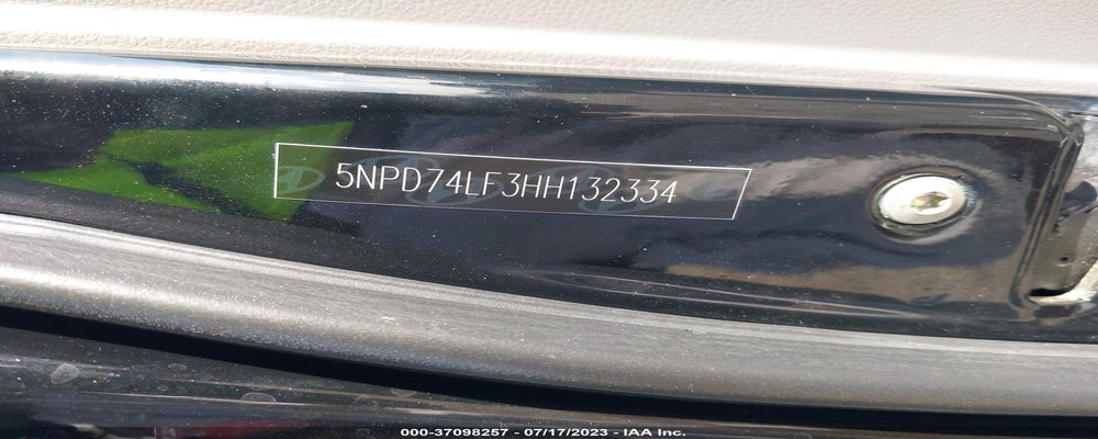 5NPD74LF3HH132334 2017 HYUNDAI ELANTRA photo no. 9