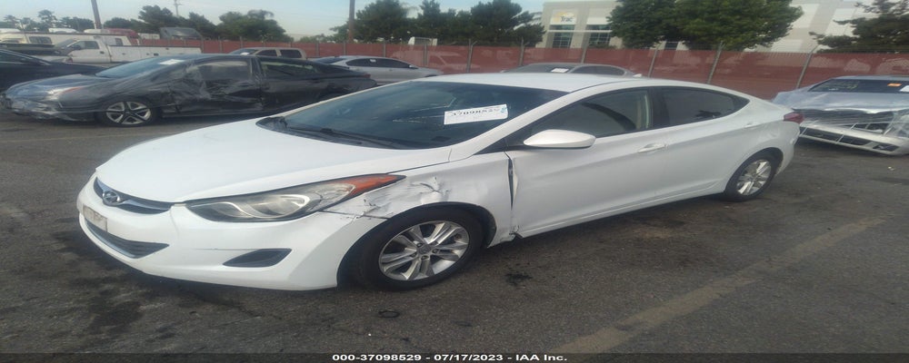 5NPDH4AE0BH034750 2011 HYUNDAI ELANTRA photo no. 2