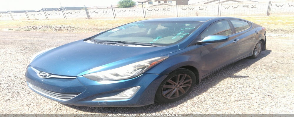 KMHDH4AE9GU491193 2016 HYUNDAI ELANTRA photo no. 2