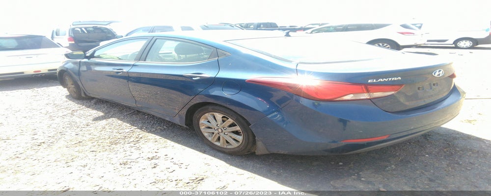 KMHDH4AE9GU491193 2016 HYUNDAI ELANTRA photo no. 3