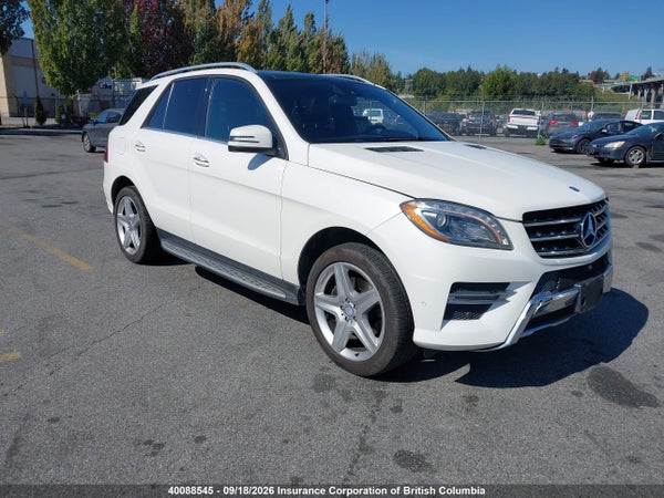 2015 Mercedes-Benz Ml 350 Bluetec
