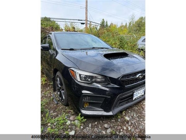 2019 Subaru Wrx