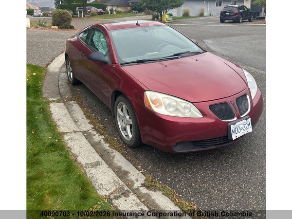 2009 Pontiac G6