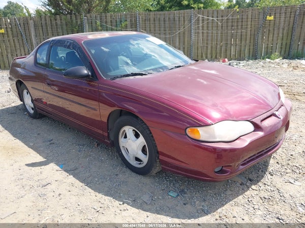 2001 Chevrolet Monte Carlo