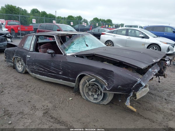 1985 Chevrolet Monte Carlo