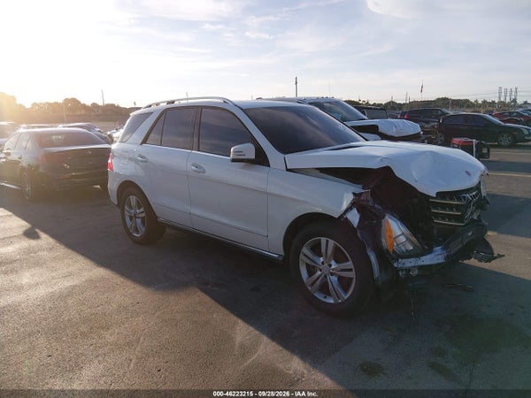 2013 Mercedes-Benz Ml 350
