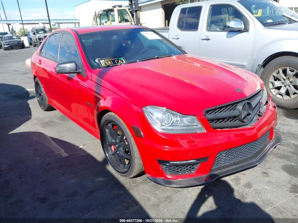 2013 Mercedes-Benz C 63 Amg