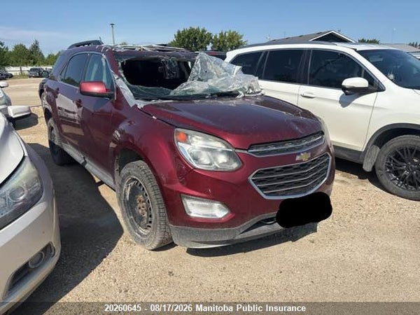 2016 Chevrolet Equinox Lt V6